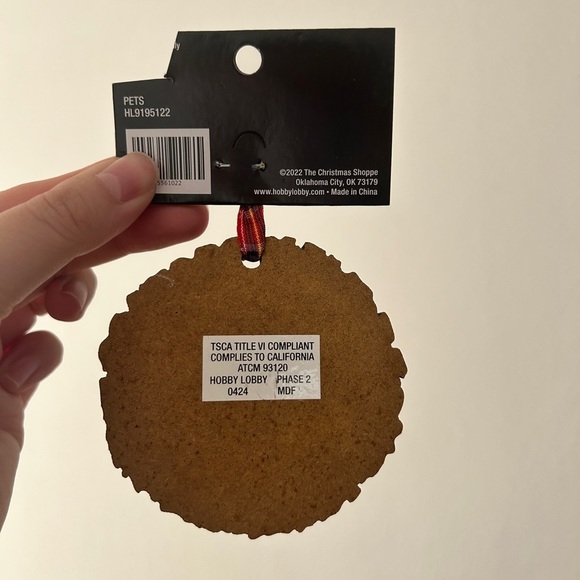 “Dog Dad” Christmas Ornament, The Christmas Shoppe- NWT - Picture 3 of 3